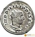 FILIPO I ’El árabe’. (247-249 d.C.). Roma. Antoniniano. Plata. RIC IV-62. EBC-