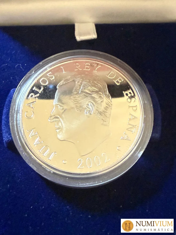 FNMT 2002. Primer Centenario Nacimiento Luis Cernuda. 10 € de plata proof