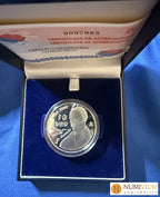 FNMT 2002. Primer Centenario Nacimiento Luis Cernuda. 10 € de plata proof