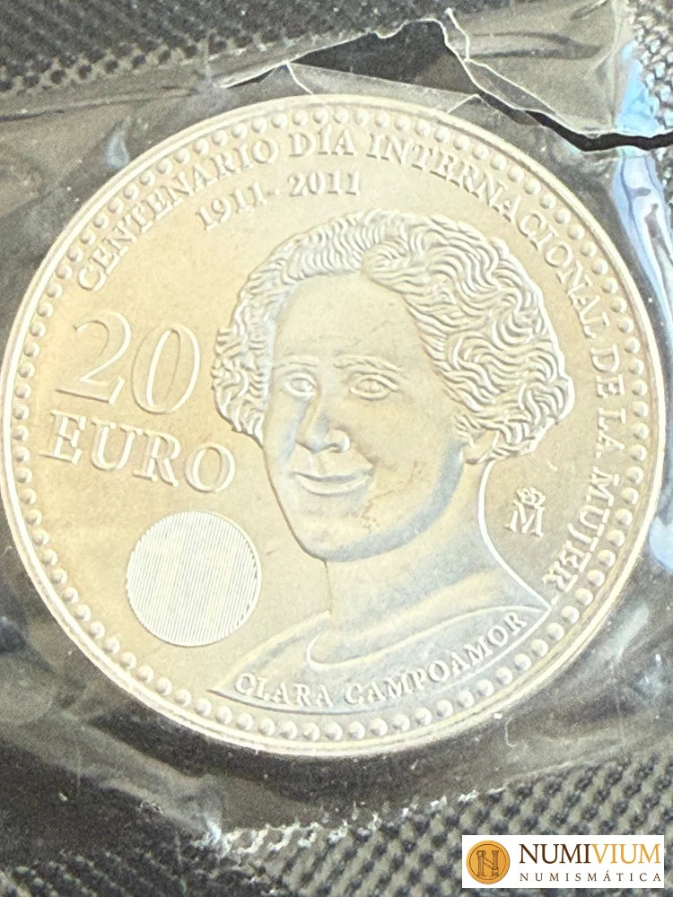 FNMT 2011. Centenario del día de la Mujer. Plata proof