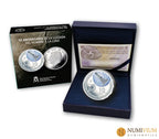 FNMT 2019. 50 ANIVERSARIO LLEGADA A LA LUNA (2019) 8 REALES. 10€ Plata proof