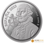 FNMT 2023. 250 ANIVERSARIO DE JORGE JUAN. 8 REALES. 10€ PROOF