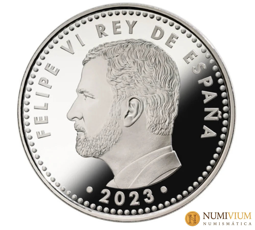 FNMT 2023. CAMPEONAS MUNDIAL FIFA. 8 REALES. Plata Proof