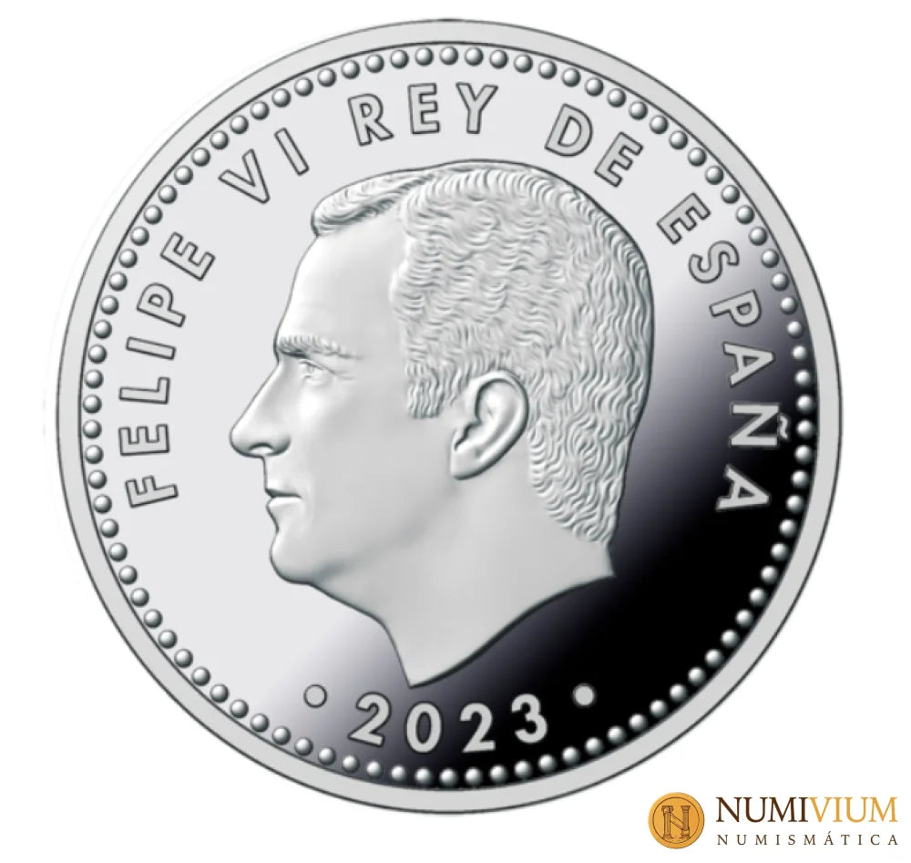FNMT 2023. MARÍA DE MAEZTU. 8 REALES. Plata proof