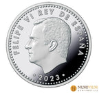 FNMT 2023. MARÍA DE MAEZTU. 8 REALES. Plata proof