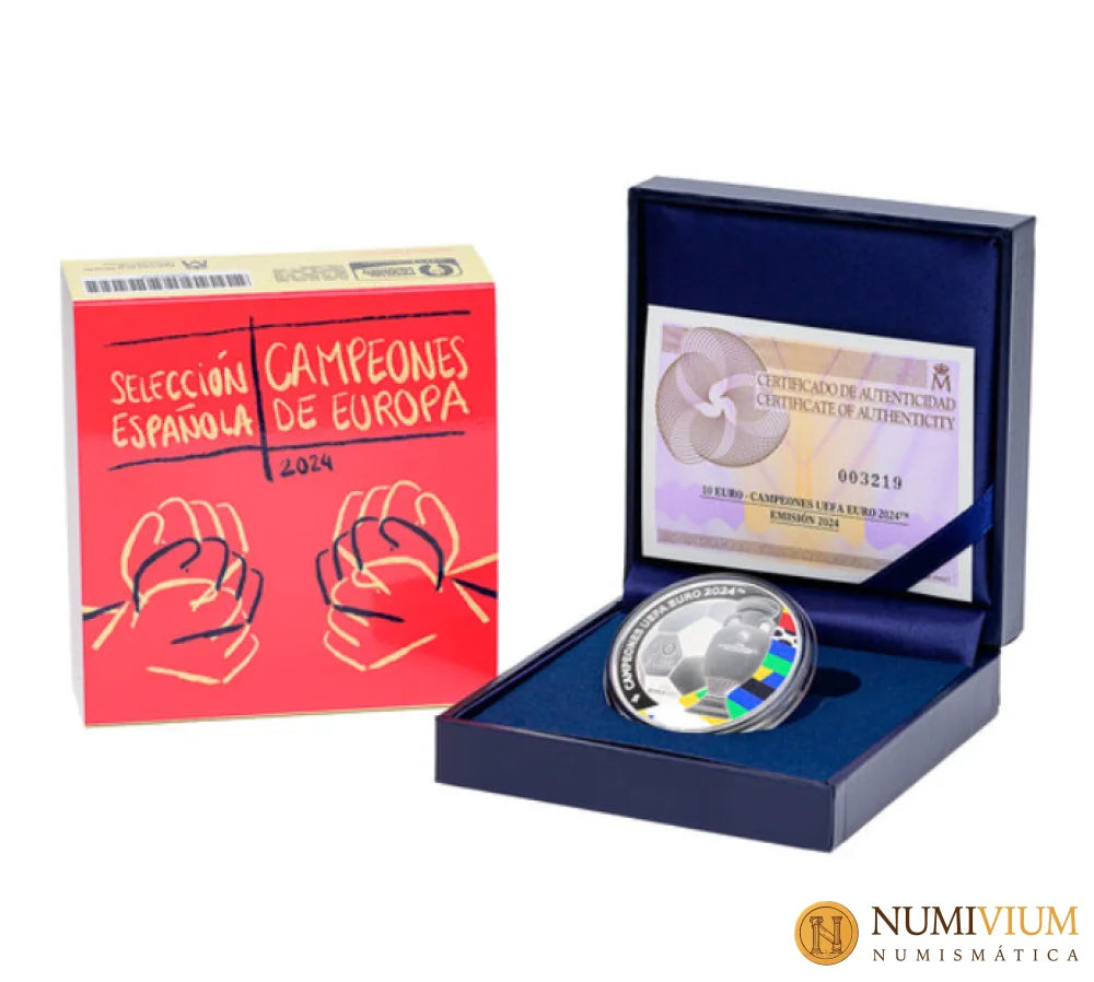 FNMT 2024. UEFA EURO. GERMANY. PLATA PROOF