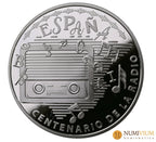FNMT 2024. CENTENARIO DE LA RADIO. 8 REALES. Plata proof