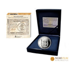 FNMT 2025. 250 ANIV. EEUU - FIRST DOLLAR 8 REALES. 10€ PLATA PROOF