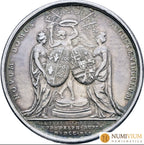 Francia. Luis XV. 1715–1774. Medalla de 1745. Matrimonio con María Teresa de España