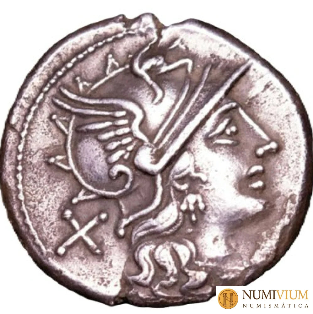 GENS AFRANIA. Spurius Afranius. Denario. Roma. 150 a.C. EBC