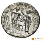 GENS BLAESIA. CN. BLASIO CN. F. (112-111 a.C.). Denario. Roma. Muy escasa