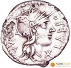 GENS FABIA. Q. Fabio Labión. Denario. 123 a.C. Denario república