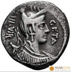 GENS HOSIDIA. C. Hosidius C.f. Geta. Denario. 68 a.C. Sur de Italia.