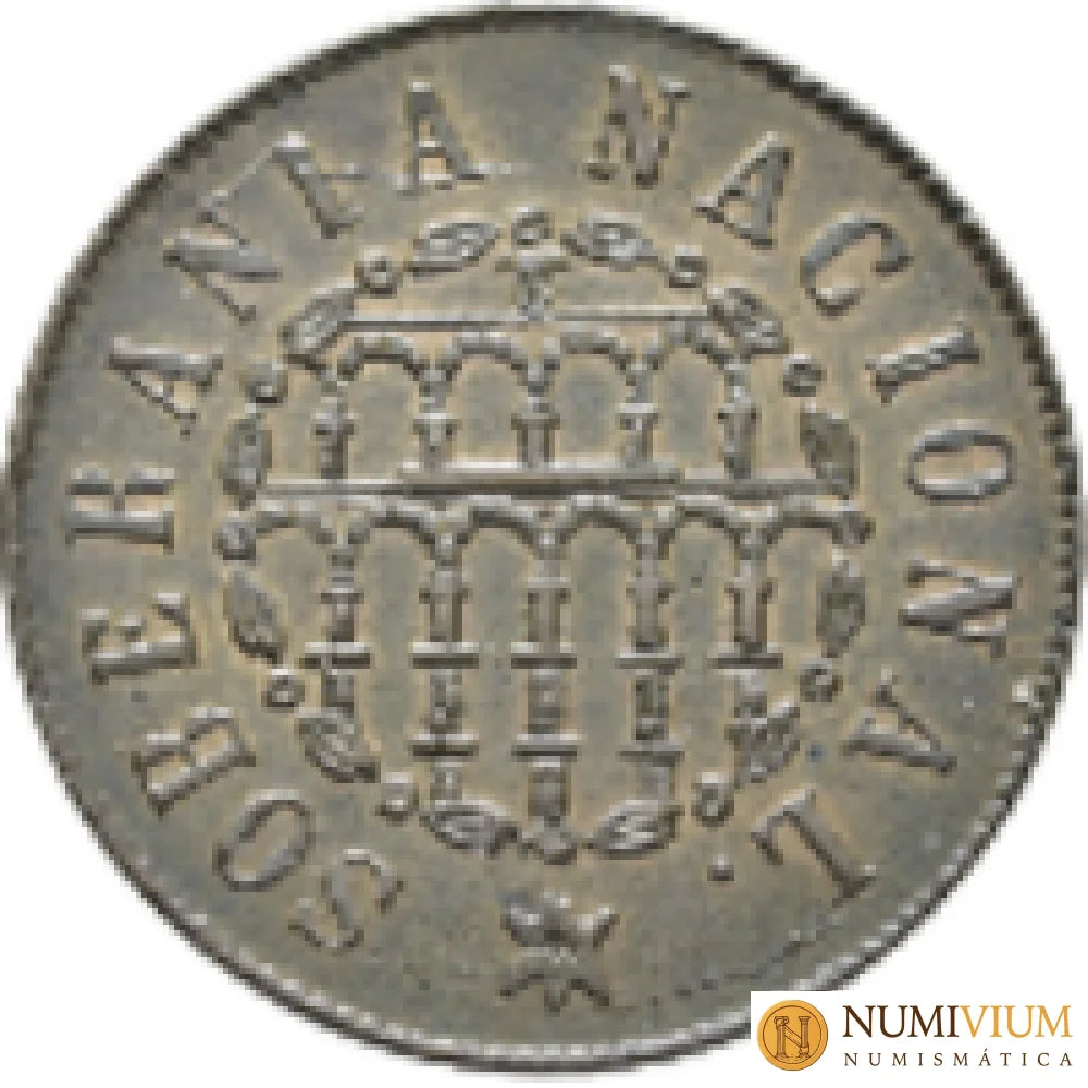 GOBIERNO PROVISIONAL. Segovia. 25 milésimas de escudo. 1868. Excelente. Escasa Gobierno Provisional