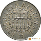 GOBIERNO PROVISIONAL. Segovia. 25 milésimas de escudo. 1868. Excelente. Escasa Gobierno Provisional