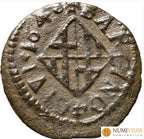 GUERRA DEL SEGADORS. 1646. Busto de Luis XIV. Ceca de Barcelona. Ardite.
