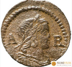 GUERRA DEL SEGADORS. 1646. Busto de Luis XIV. Ceca de Barcelona. Ardite.