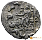 HERMAIOS SOTER 105-90 a.C. Dracma. Bello retrato.