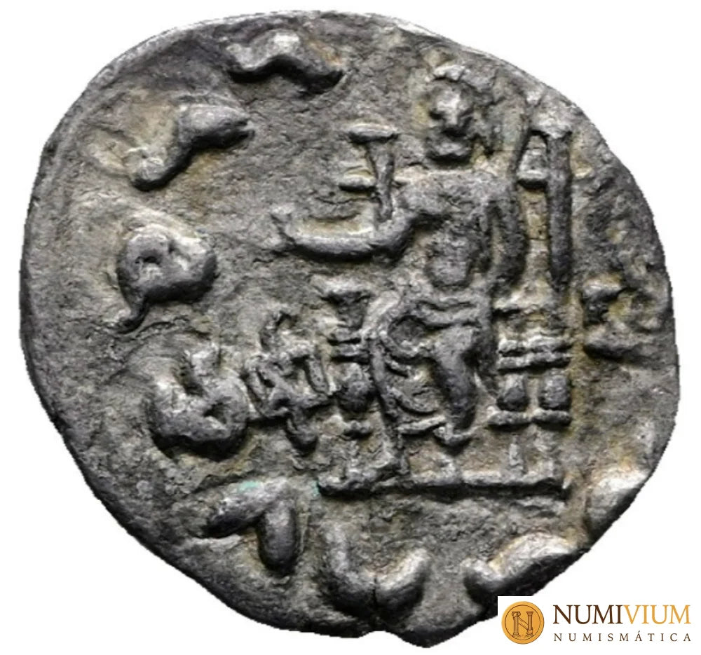 HERMAIOS SOTER 105-90 a.C. Dracma. Bello retrato.