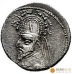 Imperio Parto. SINATRUKES (93-69 a.C.). Dracma. Ceca de Rhagai. EBC-. Tono.