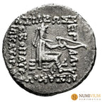 Imperio Parto. SINATRUKES (93-69 a.C.). Dracma. Ceca de Rhagai. EBC-. Tono.