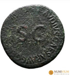 Imperio Romano · Germánico · As · acuñado bajo Claudio 50–54 d.C. - As