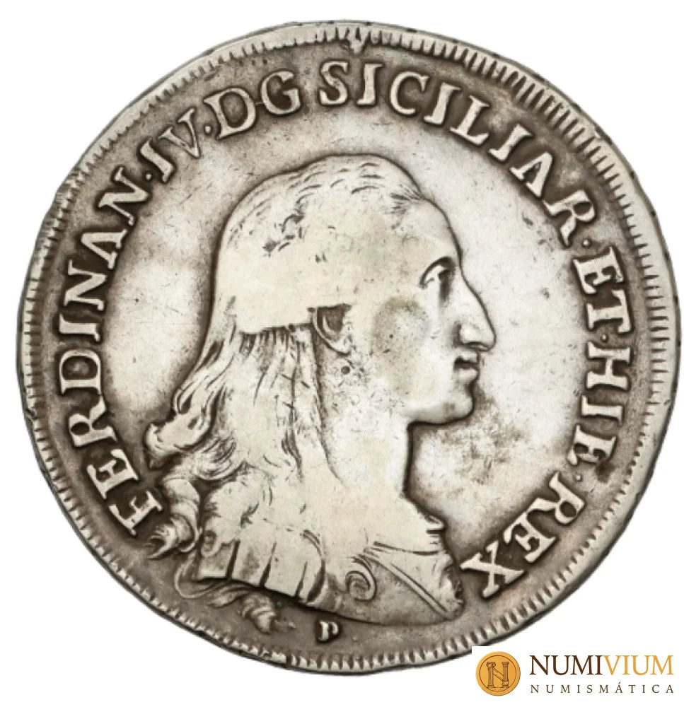 Infantes de España · Fernando IV de Nápoles · Piastra (120 Grana) · 1790 · Nápoles