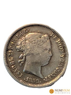Isabel II. 1 Real. Madrid. 1859. MBC- 1 Real