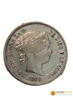 Isabel II. 1 Real. Madrid. 1860. 1 Real