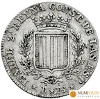 Isabel II (1833-1868). 1 peseta. 1836. Barcelona. PS. Escasa MBC+ Peseta
