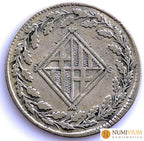 José Napoleón. 1 peseta. 1810. Barcelona. Escasa 4 Reales