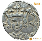 Juan II ’El Grande’ (1458-1479). 1 real. Valencia. Bonita pátina. Muy rara. MBC+.