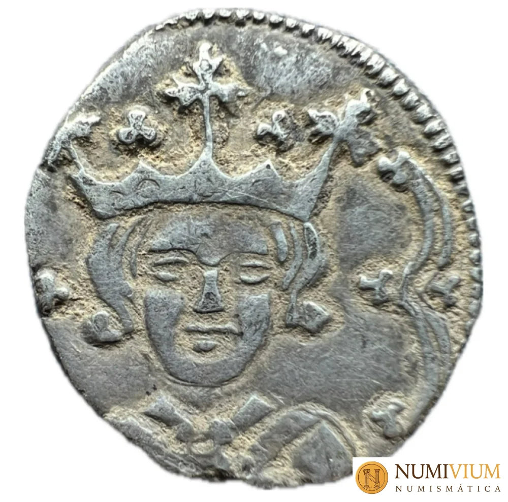 Juan II ’El Grande’ (1458-1479). 1 real. Valencia. Bonita pátina. Muy rara. MBC+.