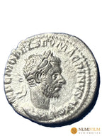 Macrinno (217-218 dC). Denario. Muy escasa.