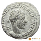 Macrinno (217-218 dC). Denario. Muy escasa.