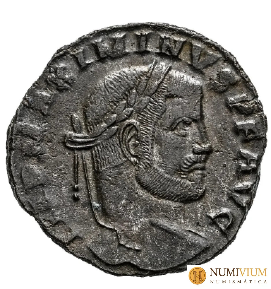 Maximino II Daza. Follis. 312 d.C. Siscia. (Ric-VI 225b). Rara. MBC+