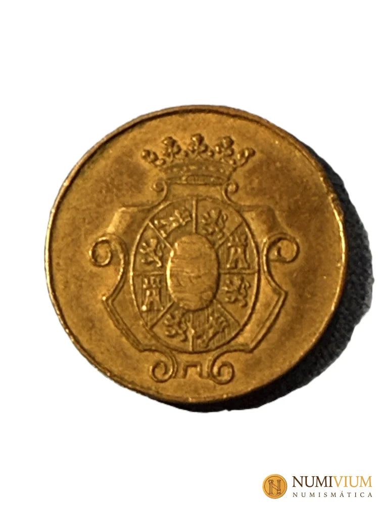 Medalla 1862. Isabel II. Viaje a Jerez.