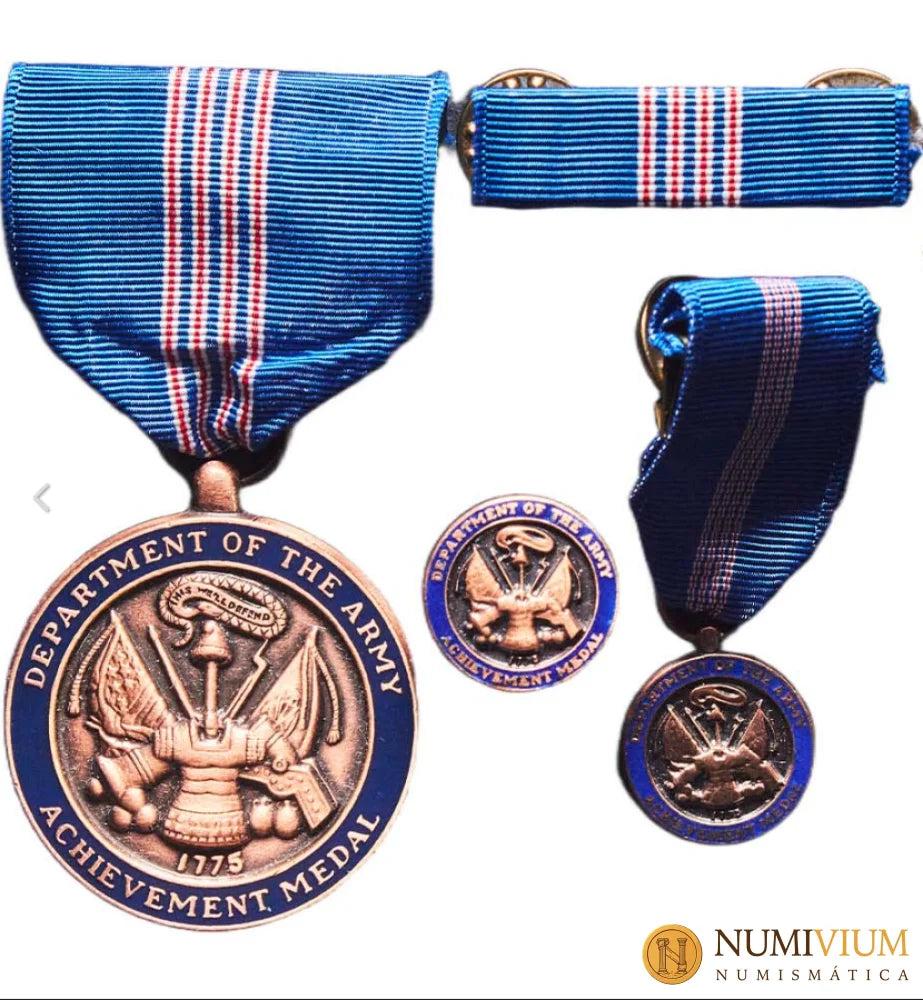 Medalla al Mérito del Ejército por Servicio Civil (Army Achievement Medal for Civilian Service) sin circular (UNC).