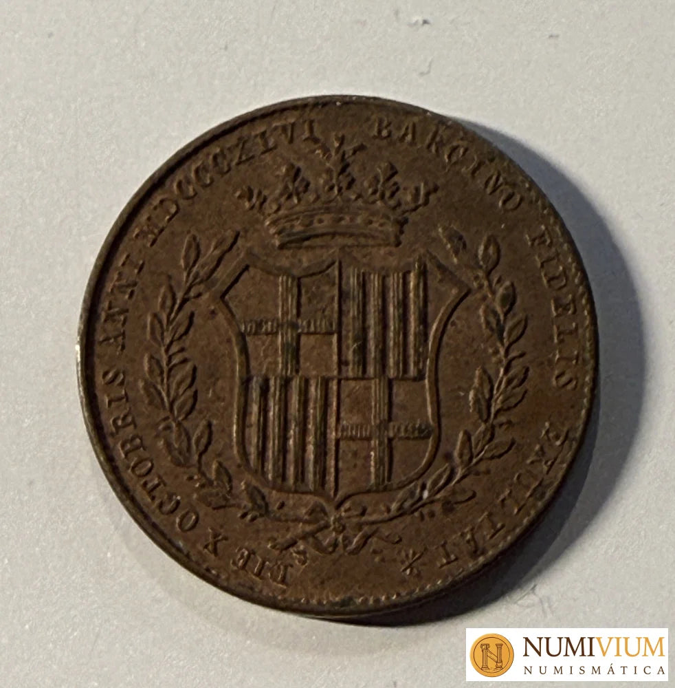Medalla Bodas Reales Isabel II y su Hermana Luisa Fernanda. Barcelona 1846