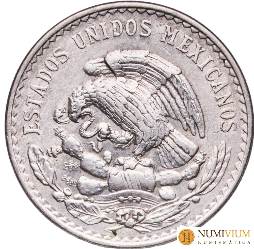 México. Estados Unidos Mexicanos. 1 Peso. Morelos. México. 1947 Mo