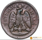 México. República. 1 Centavo. México. 1890 Mo