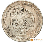 México. República. 8 Reales. Culiacán. 1894 Cn AM