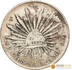 México. República. 8 Reales. Culiacán. 1894 Cn AM