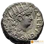 Nerón. Egipto-Alejandría. Tetradracma. (65-66 a.C.). MBC. Tono.