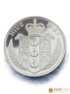 Nueva Zelanda 1987 50 dólares – Isabel II (Boris Becker) Plata Proof