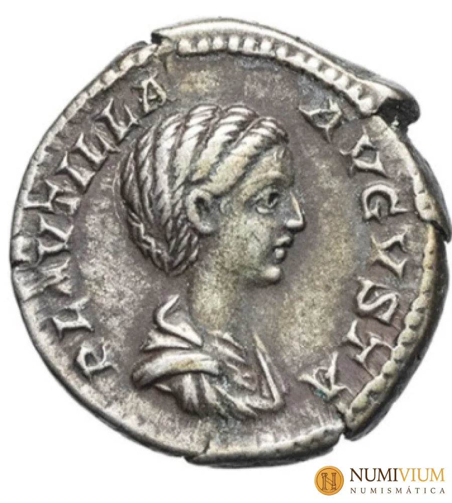 Plautila (Augusta 202-205). Denario. Roma 202-205 d.C.