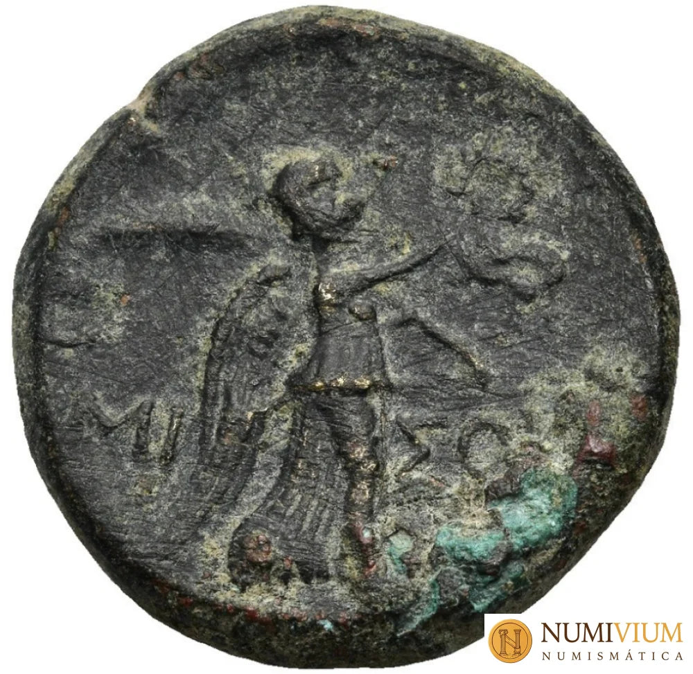 Ponto. Amisos. Bronce (85–65 a.C.). Emisión de la Guerra Mitridática. MBC