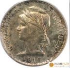 Portugal. 1 Escudo 1916. Encapsulado por PCGS