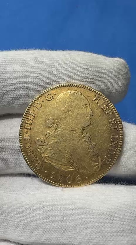 CARLOS IV. 8 (1788-1808). 8 Escudos. Potosí. 1806.