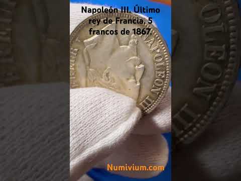 Francia. Napoleón III. 1852-1870. 5 francos 1867 A. Excelente estado
